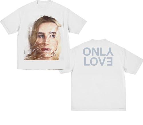 Kesha Official Merch Only Love T-Shirt, White, X-Large