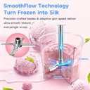 Ice Cream Maker & 10-in-1 Frozen Treat Maker, 20 oz 1 Pint, Mix-In + Re-Spin for Creamy Texture, Gelato, Sorbet, Slushie, Frozen Yogurt & Smoothie Bowls Machine for Homemade, Recipe Guide
