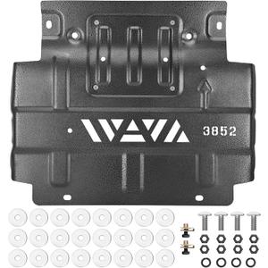 FL3Z-5D032-D Engine Splash Guard Shield Grill Compatible with 2015-2022 Ford F-150 2.7L 3.3L 3.5L 5.0L, Lower Front Splash Shield Replacement # FL3Z-5D032-E, FL3Z-5D032-A