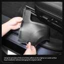 LUCKEASY 5PCS Door Sill Protective Cover for Tesla Model Y Juniper 2025 2026 (Standard & Premium & Performance) Front & Rear Door Threshold Strip & 2nd Row Seat Lower Protector Accessories Black TPE
