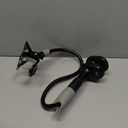 SAIJI Gooseneck Bed Phone Holder, Flexible Long Arm Phone Mount for Desk, Clip Bracket Clamp Stand, iPhone Stand, Mobile Cell Phone Stand Document Camera Nintendo Switch (Black) (33.5 in)