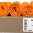 Ultrasac Heavy Duty 55 Gallon Orange Trash Bags - (Value 50 Pack) - 1.5 MIL equivalent Industrial Strength Plastic 37" x 54" for 50-55 Gal Cans -Fits Toter, Rubbermaid Brute, Carlislie Bronco etc.