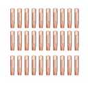 TimelyDu Mig Welder Tips 30-Pack Welding Tips .030" 0.8mm Contact Tip for Mig Welding Welding Torch MIG Replacement, Welding Accessories, Copper (.030")