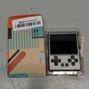 GKD Pixel 2 Console Metal Retro Game Player Portable Mini Pocket Handheld, Preinstalled with 64GB TF Card 1800mAh Battery 2.4-inch IPS Screen Aluminum Body Console Gaming Player (Gray 64GB)