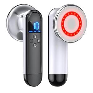 COMEBY Body Sculpting Machine  Professional Handheld Cordless Cellulite Massager  Suitable for Belly, Neck, Legs, Hip, Arms (White)