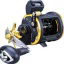 Sougayilang Line Counter Fishing Reel Conventional Level Wind Trolling Reel (Left Handed)