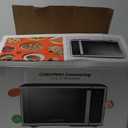 Chefman Countertop Microwave Oven 1.1 Cu. Ft. Digital Stainless Steel Microwave 1000 Watts with 6 Auto Menus, 10 Power Levels, Eco Mode, Memory, Mute Function, Child Safety Lock, Easy Clean