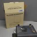 CD Player with Built-in Speakers Bluetooth Retro Portable CD Players for Home Music Player with Remote Control Headphone Jack Walnut Brown