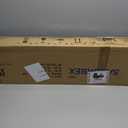 Twin Size Bed Frame with Headboard,White Metal Platform Bed Frame Twin Size with Charging Station & LED Lights,12-Inch Under Bed Storage,No Box Spring Needed,Noise Free,Easy to Assemble