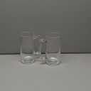 27 oz Freezer Beer Mugs, 2 Packs Lead-Free Heavy Beer Drinking Mugs, Clear Glass Mug with Handle, Christmas, Halloween, and Thanksgiving Gifts for Father, Colleague, and Husband