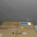 Modern LED Chandelier, Double Rectangles Ceiling Pendant Lights, LED Island Lights Dimmable Chandeliers for Dining Room Living Room Bedrooms, Black (40CM/60CM) (15.74in+23.62in)