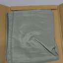 Sancua Small Square Tablecloths 36x36 Inch - Sage Green Table Cloth for Square or Round Tables, Washable Polyester Fabric Table Cover for Nightstand End Bedside Tables