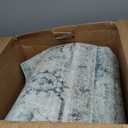 LIVEBOX Washable Area Rug 9x12 Rugs for Living Room Bedroom, Non-Slip Boho Indoor Carpet for Dining Room Office, Low-Pile Farmhouse Soft Carpets for Kids Nursery Playroom, Sage Green