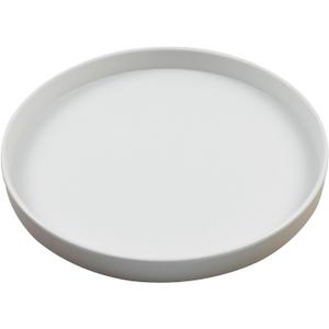 Reptile Food Bowl OMEM Water Dish,Feeding Dish, Birds Bowl (S, White)