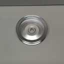 JEGS Power Steering Pulley | For Early GM | Chrome-Plated | Steel | Single Groove | Keyway Type | 5.75 Diameter | 0.625 Bore