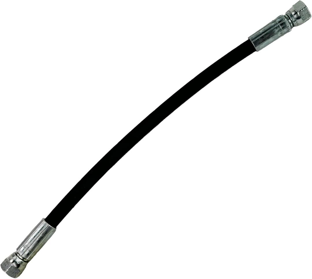 Eparts, Inc. Front Loader Hydraulic Hose for Kubota LA271, LA272, LA300, LA301, LA302, LA351, LA352, LA534, LA534A (Black Rubber, 1 per Pack)