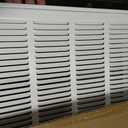 16 x 16 Inch Return Air Vent Cover for Wall Ceiling,Steel AC Return Air Filter Grille Fits Duct Opening 16 x 16, HVAC Vent Cover Grill,Holds 1" Air Filter, For 16''W16''H-Duct Opening