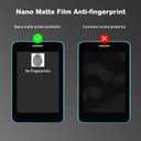 Anti-Glare Screen Protector for OBOOK5 eReader, Anti Fingerprint, Scratch Resistant, Paper Feel, Matte Nano PET Soft Film, 2-Pack (Matte)