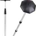 Golf Travel Support Pole,Aluminium Golf Support Rod,Golf Travel Bag Support System to Protect Clubs from Impacts (Black)