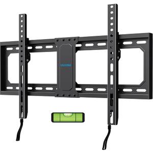 UL Listed Fixed TV Wall Mount for 37-82 Inch Screens, Low Profile TV Mount Fits 16", 18", 24" Studs, Wall Mount Bracket with Quick Release Lock, Max VESA 600x400mm, Holds up to 132 lbs by USX STAR