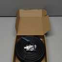 Vabogu Cat 8 Ethernet Cable, Heavy Duty High Speed Internet Network Cable, Multiple Size Options, 26AWG, 2000MHz 40Gbps with Gold Plated RJ45 Connectors, Shielded for Indoor & Outdoor Use, 100FT