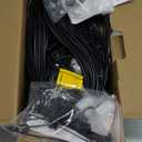 XMCOSY+ Smart Outdoor String Lights, 98Ft Patio Lights Waterproof, App Control, Compatible with Alexa, RGBCWIC Color Changing LED String Light for Outside (Black)