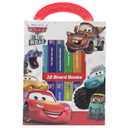 Disney Pixar Cars Lightning McQueen, Mater, and More! My First Library Board Book Block 12-Book Set First Words, Alphabet, Numbers, and More! Baby Books PI Kids 