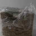 Wicker Magazine Basket, Handwoven Water Hyacinth Storage Bin & Organizer for Files, Books, Newspapers, Documents, Decorative Storage Bin with Handle for Office, Living Room, Dorm, Bathroom