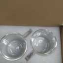 Aquach 2-Pack Double Walled Insulated 8oz Glass Coffee Mugs with Handle - Ideal for Espresso, Latte, Americano, and Cappuccino