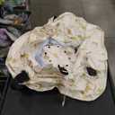 Inflatable Baby Seat with Harness for Babies 3 Months & Up, Baby Floor Chair for Sitting Up, Baby Seats for Infants, Blow Up Baby Chair with Built in Air Pump - Bear (Beige)