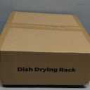 Pantasia Large Dish Drying Rack, Expandable Dish Rack for Kitchen Counter, Upgraded Dish Drainer with Drainboard Set, Multifunctional Dishrack with Utensil Holder & Cup Holder, 13.4"28.7" L x 11.8" W