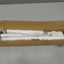 ALLZONE Shower Curtain Rod Tension No Drill, 42-83 Inches,Heavy Duty Tension Curtain Rod, Rustproof Shower Rods for Bathroom, Adjustable Spring Tension Rods for Windows,White