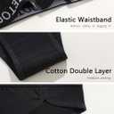 FINETOO Cotton Underwear for Women Cheeky Panties Sexy Hipster Bikini Underwear Elastic Waistband Stretch Briefs 5 Pack (XL)