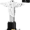 Architecture Christ The Redeemer Statue Building Blocks Sets Brazil Jesus Building Kits Model Toys Gift for Adults Kids Teens 973 PCS