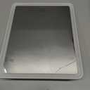 COSMIRROR Makeup Mirror with Lights, Rechargeable 2000mAh Lighted Makeup Mirror with 10X Magnification, 360Rotation Makeup Vanity Mirror with 3 Color Light, Touch Control Light up Mirror for Makeup