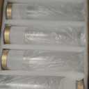 NUPTIO Hurricane Glass Candlestick Holders: 10 Set Bulk Gold Taper Candle Holder Metal Candle Stick Stand with 11.81 inch Tall Windproof Clear Seelves for Outdoor & Indoor Wedding Party Holiday Decor