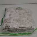 5x7 Area Rugs Washable for Living Room - Soft Oriental Farmhouse Rug with Non-Slip TPR Backing - 0.13inch Low Pile Stain Resistant Polyester Indoor Carpet for More Than 35sq ft Spaces (5x7 Ivory/Multi)