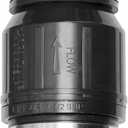 Superior Pump 99522 9953 1-1/2 in. Rubber Boot Check Valve, 1-1/2", Black