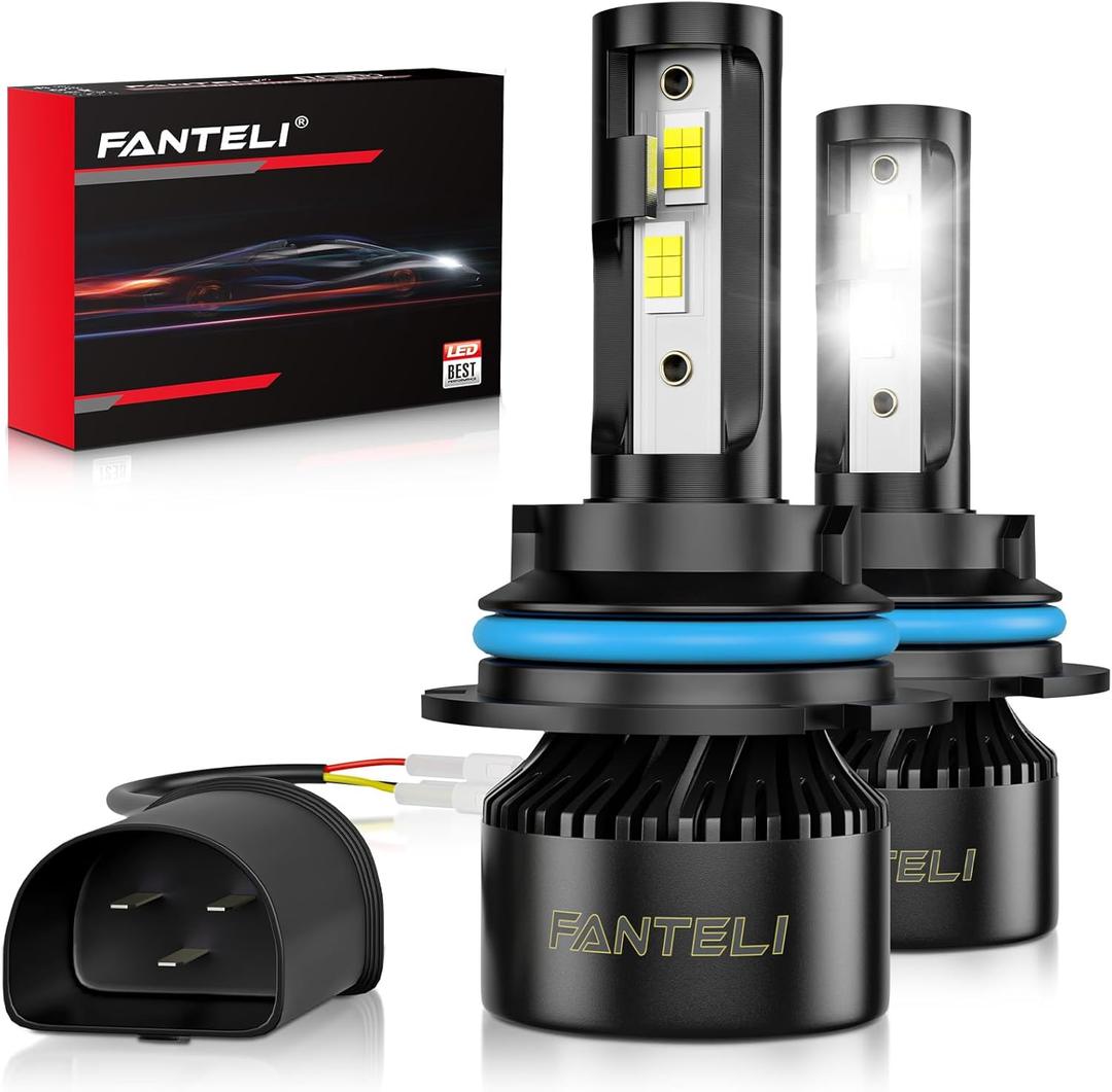 / Bulbs, 34000LM 800% Brighter, Backup Plug & Play 6500K Cool White, IP68 Waterproof Quick Install, Pack of 2, Interior Off Road Lights