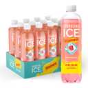 Sparkling Ice STARBURST Watermelon, Zero Sugar Flavored Sparkling Water, with Vitamins and Antioxidants, Low Calorie Beverage, 17 fl oz Bottles (Pack of 12)