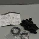 Anti-Theft UTV Phone Mount with Vibration Dampener, Adjustable SXS Phone Holder with Aluminum Bracket Fit for 1.75"-2" Roll Cage, Heavy Duty RZR Cell Phone Holder to 5.4"-7.2" Phones