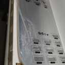 SONGMICS Jewelry Organizer, LED Jewelry Cabinet Wall/Door Mounted, Lockable Rounded Wide Mirror with Storage, Interior Mirror, 3.9 x 16.5 x 42.5 Inches, White Surface with Greige Lining