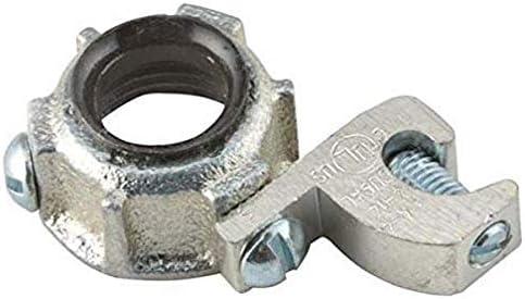 RACO 1213 3/4 in. Bushing, Rigid/IMC Grounding Bushing, Lay-in Lug, Insulated (Pack of 96),Grey