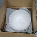 DOWAN 22 OZ White Ceramic Bowls Set of 4 - Perfect for Soup Bowls for Kitchen, Cereal Bowl, Ramen Bowl, Microwave Safe for Oatmeal, Fruit,Salad And Rice Bowl - Dishwasher & Microwave Safe