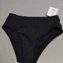 S3 Swim Womens Smoothing Ultra Banded High Waist Bottom ,small