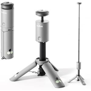 Outask Camping Light Telescopic, Collapsible Magnetic Camping Lantern with 12000mAh Battery, Telescoping IPX6/IPX7 Waterproof Flashlights, Camping Lamp for Emergency, Camping, Hiking (Gray)