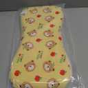 Soft Toddler Pillow for Sleeping (14.5'' x 8.4'') with Removable Cover  Ideal for Travel & Nursery, Cuddly Bear Design  Perfect for Ages 1-2 Years