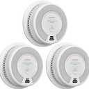 X-Sense 2-in-1 Smoke and Carbon Monoxide Detector Alarm (Not Hardwired), 10-Year Battery-Operated Dual Sensor Fire & CO Alarm, SC06, 3-Pack