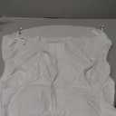 Blooming Jelly Womens High Waisted Bikini Sets Metal Sexy Swim Suits 2025 Mesh Summer Swimwear (XLarge, White)