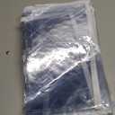 6 Pack Dining Chair Covers, Waterproof Clear Plastic Chair Covers for dining chairs, Plastic Seat Chair Protector Keep Chair Away from Water Dust Stain and Pet Claws W/21 x D/18 Fits Seatbacks 16-23"